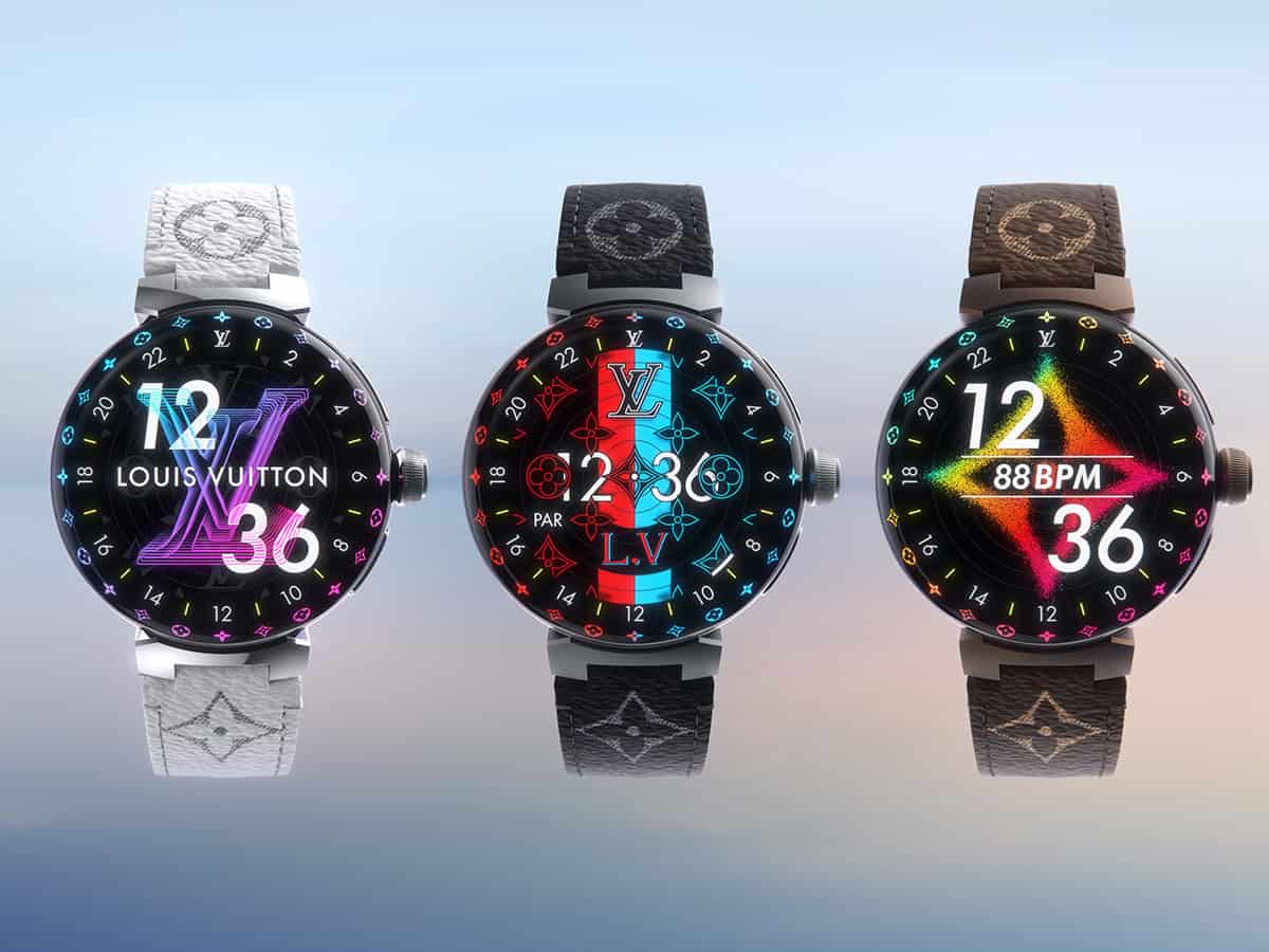 Louis Vuitton's New Smart Watch: The Tambour Horizon Light Up